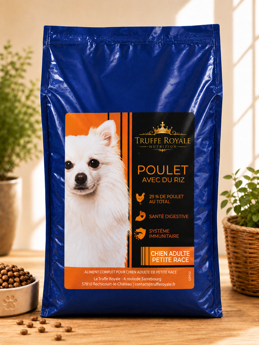 Croquette Petite Race - Poulet & Riz - 10kg