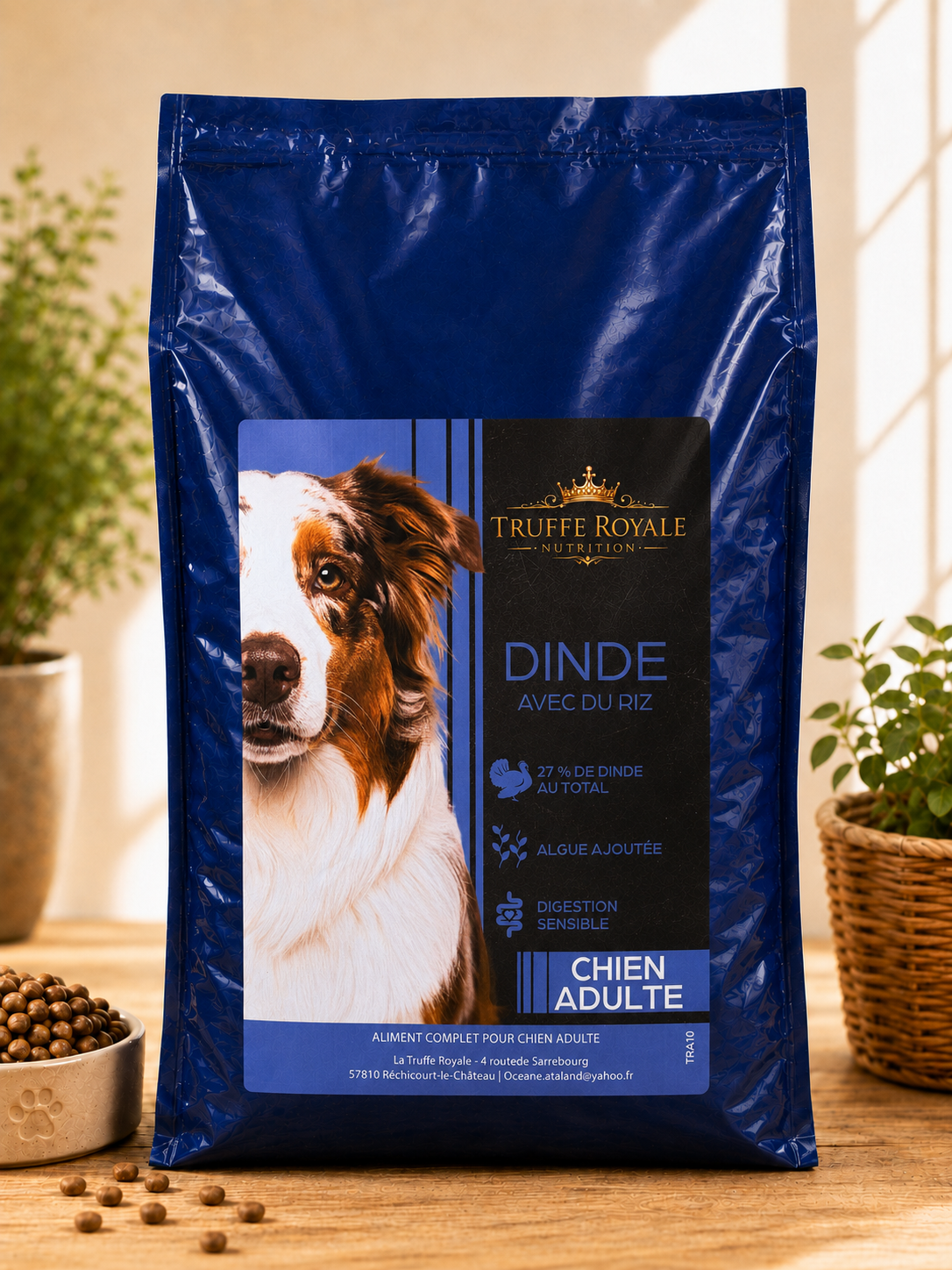 Croquette Chien Adulte - Dinde & Riz - 10kg