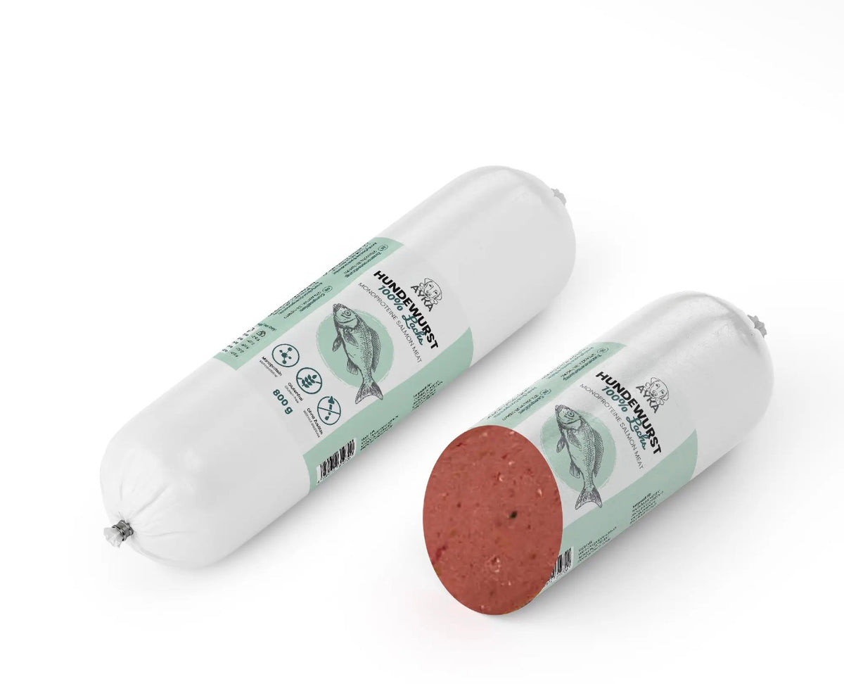 Saucisse ferme au Saumon