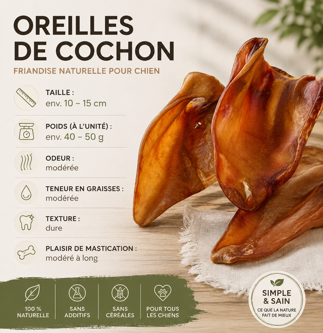 Oreilles de cochon
