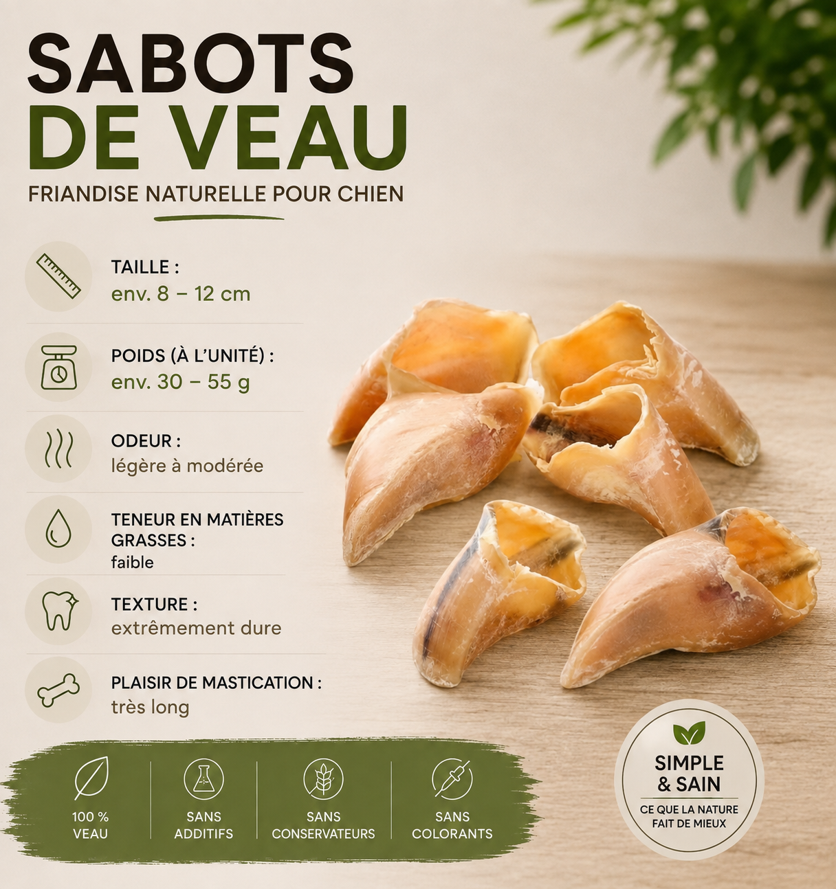 Sabots de veau