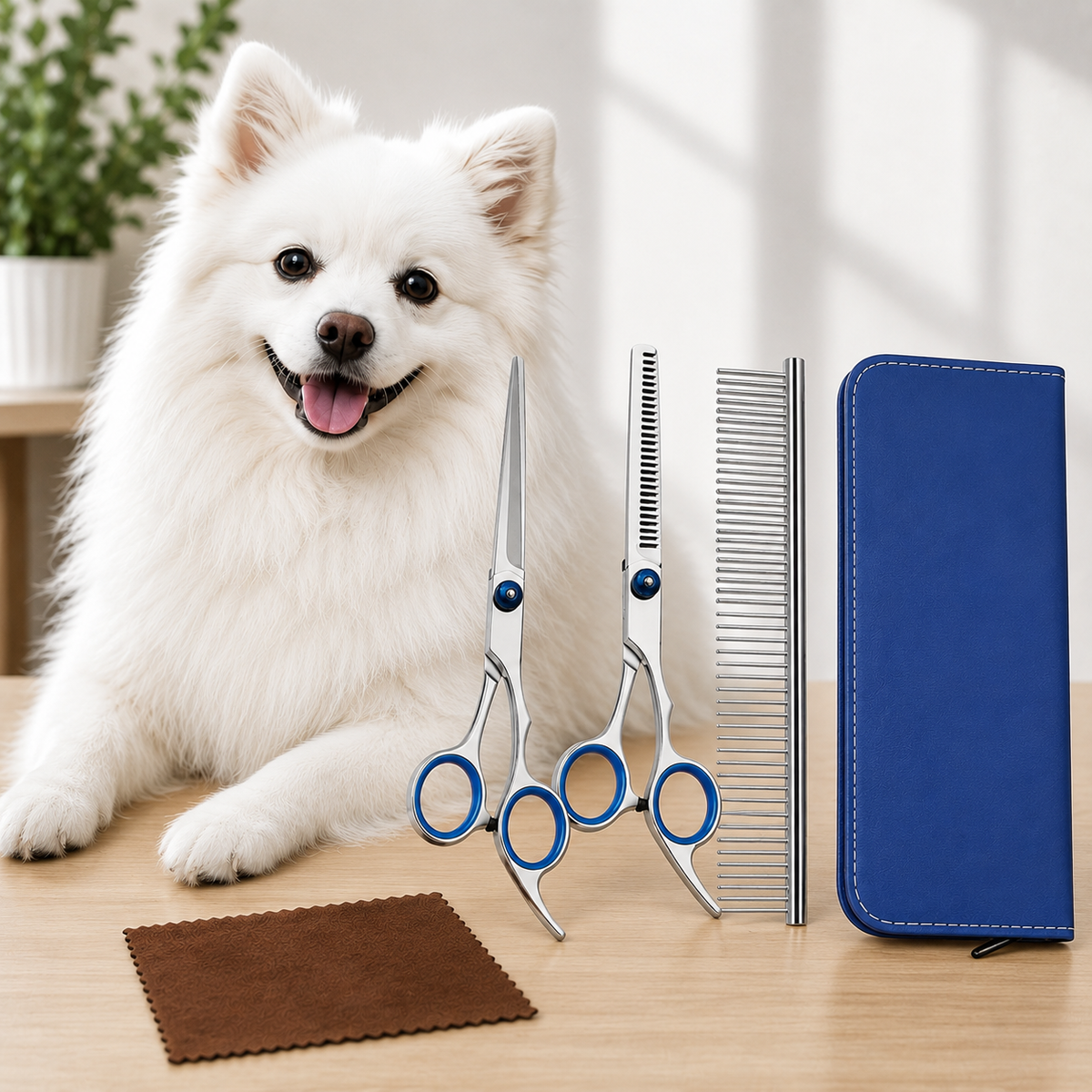 Lot de toilettage pour chien et chat