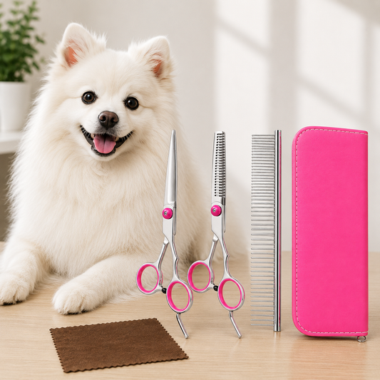 Lot de toilettage pour chien et chat