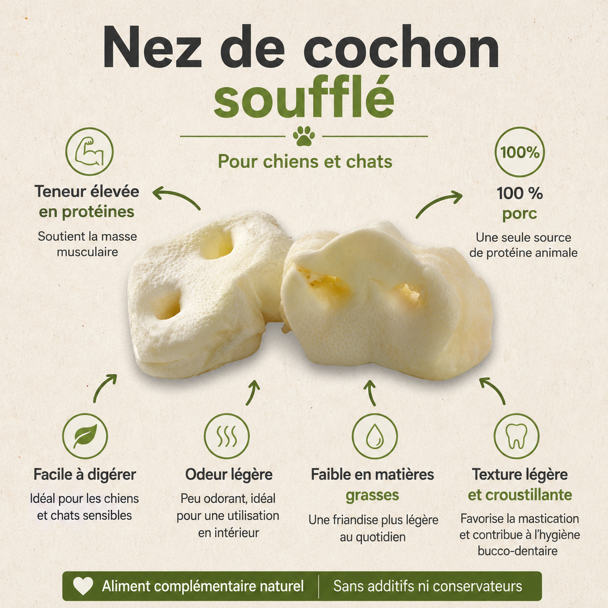 Nez de cochon soufflés