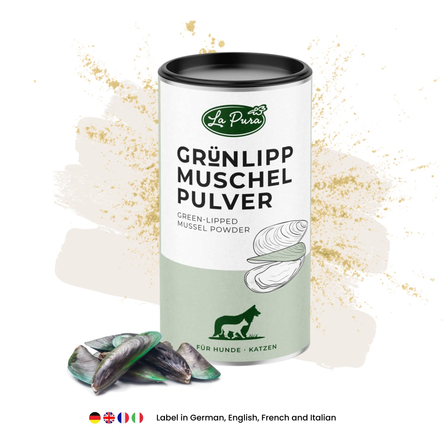 Poudre de Moules à Lèvres Vertes - 250 grammes