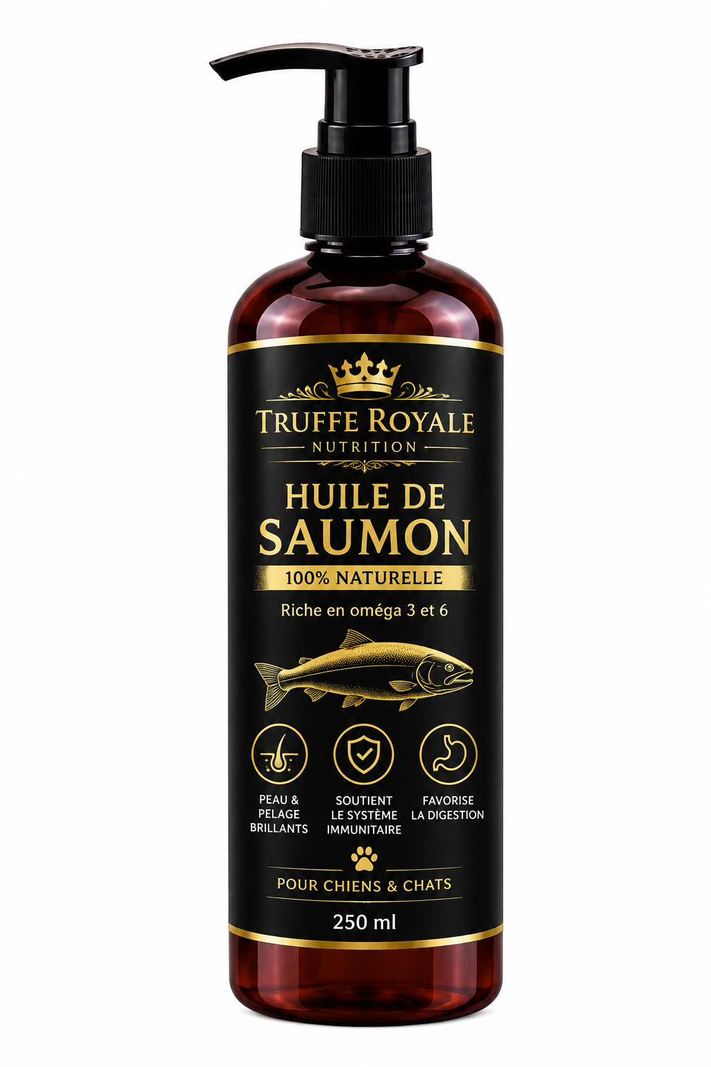 Huile de Saumon 100% Naturelle